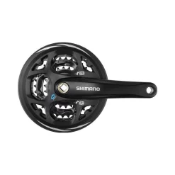 Platos Y Bielas Shimano Altus 8V 175 Mm Cuadradillo Negro